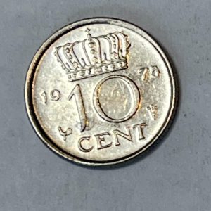 1975 Netherlands 10 cent