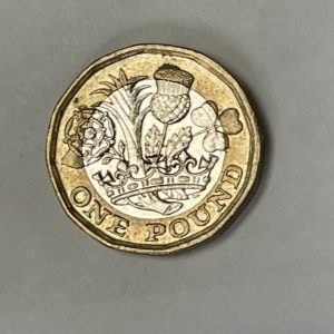 2016 British 1 Dollar Pound