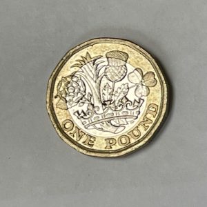 2017 British 1 Dollar Pound