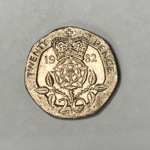 1982 UK 20 Pence