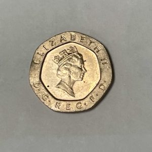 1987 UK 20 Pence