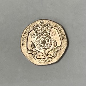 1987 UK 20 Pence