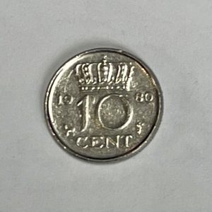1980 Netherlands 10 cent