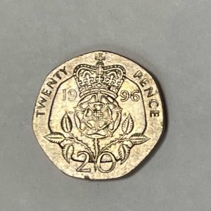 1996 UK 20 Pence