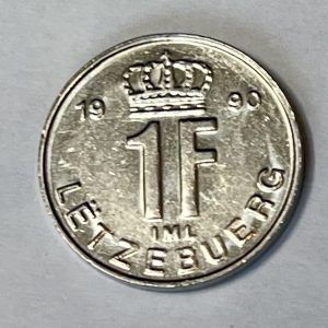 1990* Luxembourg 1 Cent Franc