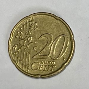 1999 Netherlands 20 cent Euro