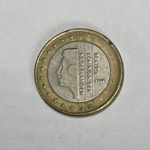 2000 Netherlands 1 Dollar Euro