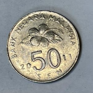 2011 Malaysia 50 Sen