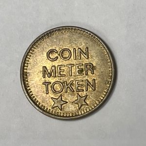 USA 1.125 Brass Vintage Eagle Stars Arcade Coin