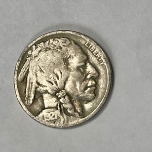 1921-D USA Buffalo 5 cent Nikel