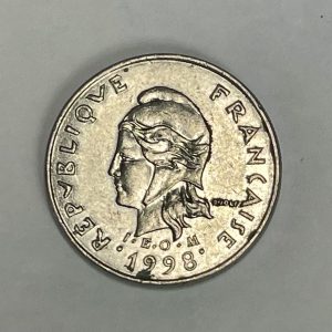 1998 French Polynesia 10 Francs