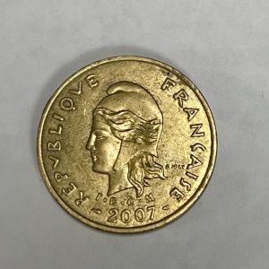 2007 French Polynesia 100 Francs