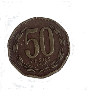1982 Chile 50 Pesos