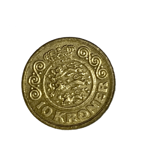 1989A Danmarks 10 Kroner (Gold)