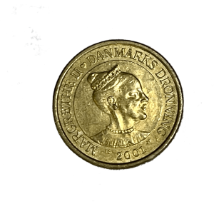 2001 JP Danmarks 20 Kroner (Gold)