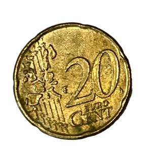 2004 Belgium 20 cent Euro