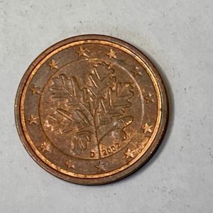 2002 D Germany 2 Cent EURO