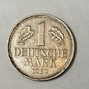 1989 Germany 1 Deutsche Mark