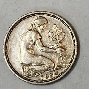 1950 Germany 50 Pfennig