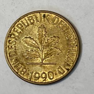 1990 D Germany 10 Pfennig