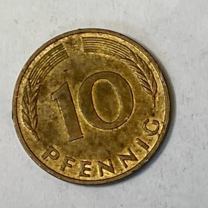 1984 F Germany 10 Pfennig