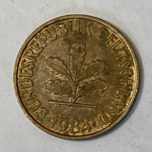 1984 D Germany 10 Pfennig