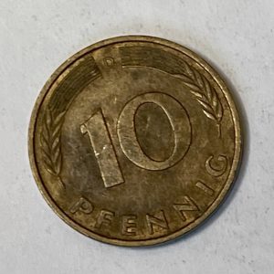 1984 D Germany 10 Pfennig