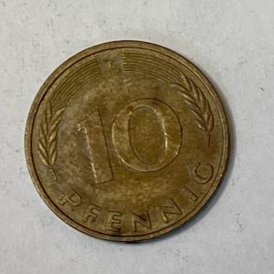 1982 F Germany 10 Pfennig