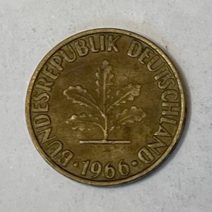 1966 G Germany 10 Pfennig