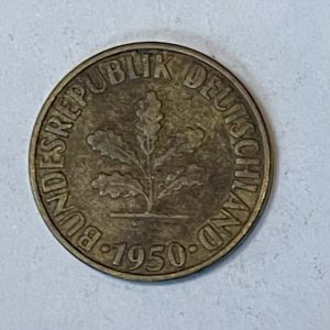 1950 C Germany 10 Pfennig