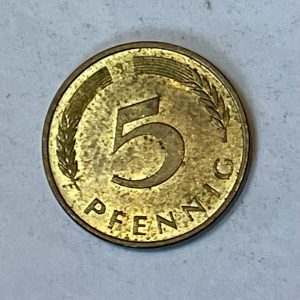 1991 I Germany 5 Pfennig