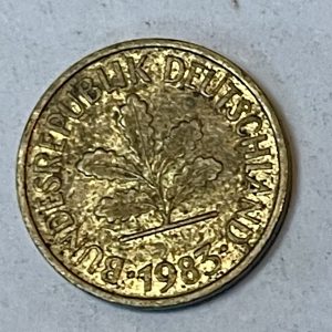 1983 G Germany 5 Pfennig
