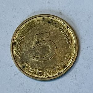 1983 G Germany 5 Pfennig