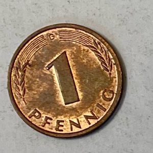 1989 G Germany 1 Pfennig