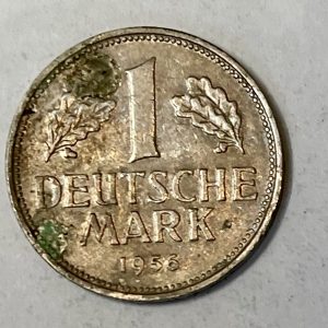 1956 Germany 1 Deatsche Mark