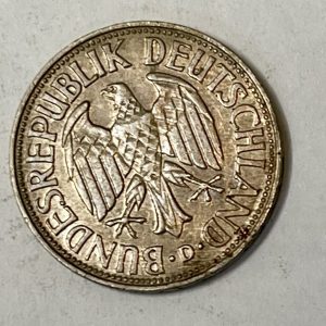 1956 Germany 1 Deatsche Mark