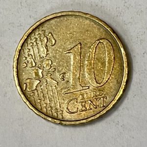 2002 Italy 10 Cent EURO