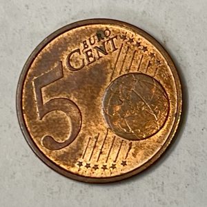 2002 Italy 5 Cent EURO