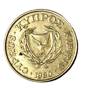 1990 Cyprus 20 Cent