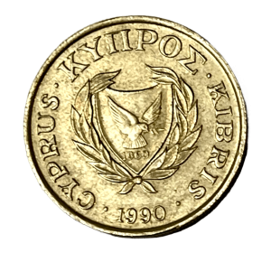 1990 Cyprus 10 Cent