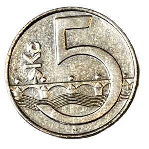 1994 D Czech Republic 5 Korun