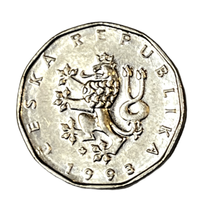 1993 Czech Republic 2 Koruna