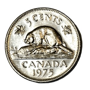 1975 Canada 5 Cents