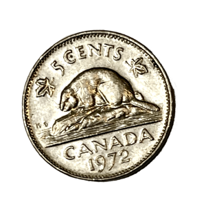 1972 Canada 5 Cents