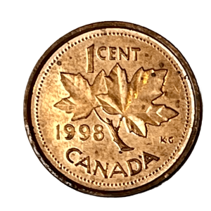 1998 Canada 1 Cent