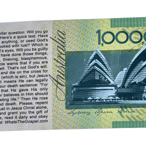 Australia Ned Kerry One Million Dollars collection note
