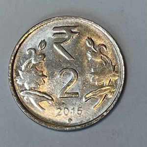 2015 India 2 Rupees