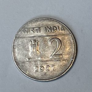2007 India 2 Rupees