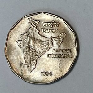 1994 India 2 Rupees