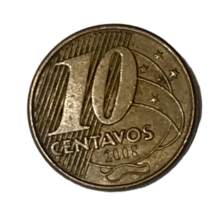 2008 Brasil 10 Centavos